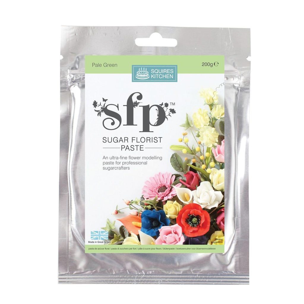Squires Flower Paste Pale Green 200g