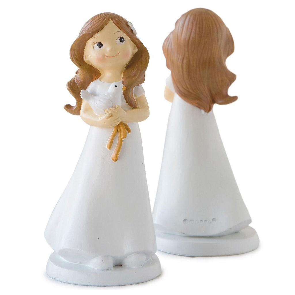 Communion Girl with Dove 16cm