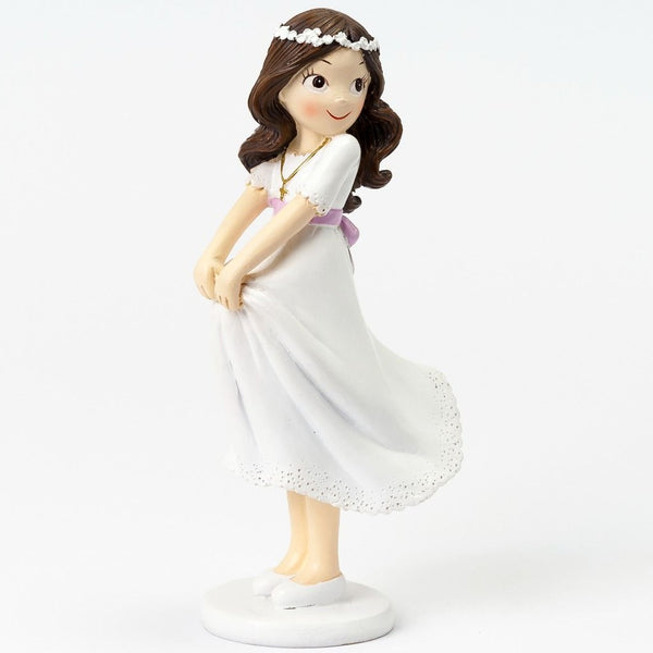 Communion Girl Holding Skirt 16cm