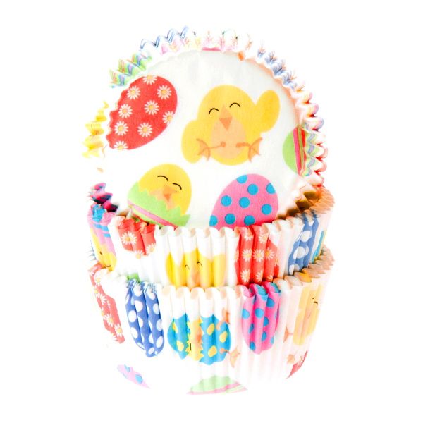 Easter Chicken Cupcake Cake Cases HOM  PK 50