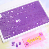 Groovy Uppercase, Lowercase, Numbers & Symbols SWEET STAMP