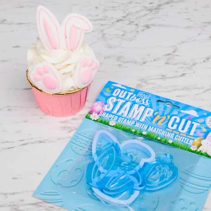 Bunny Feet & Ears STAMP N CUT