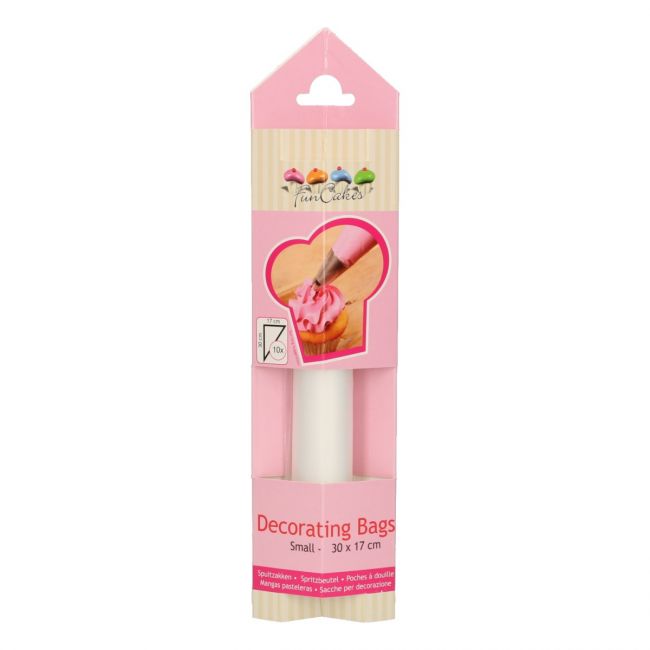 FunCakes Decorating Bags Small 30cm  10pcs