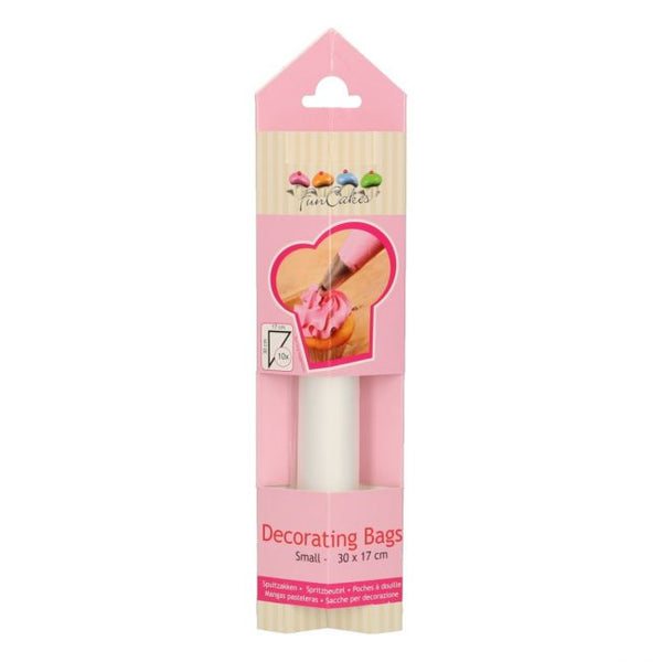 FunCakes Decorating Bags Small 30cm  10pcs