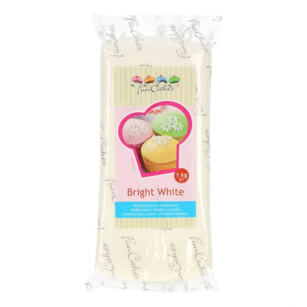 Bright White FunCakes Sugar Paste 1kg