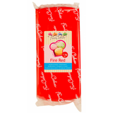 FunCakes Sugar Paste 1kg Fire Red