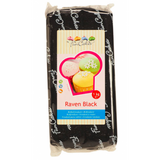 FunCakes Sugar Paste 1kg Raven Black