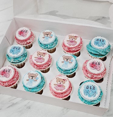 Its a Girl Edible Toppers - (20 Toppers)