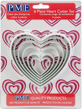 PME 6 Piece Cutter Set Heart
