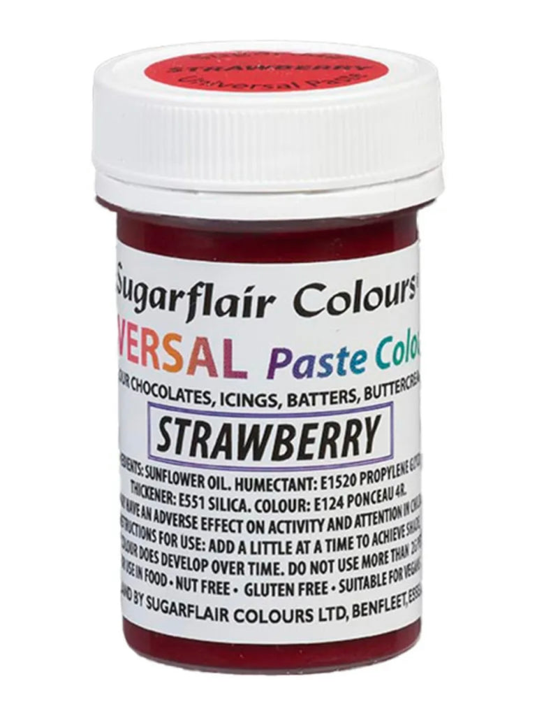 Strawberry Universal Sugarflair Paste 22g