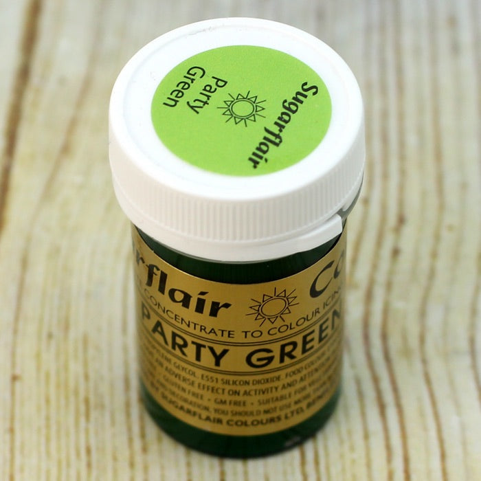 Party Green SugarFlair Gel paste