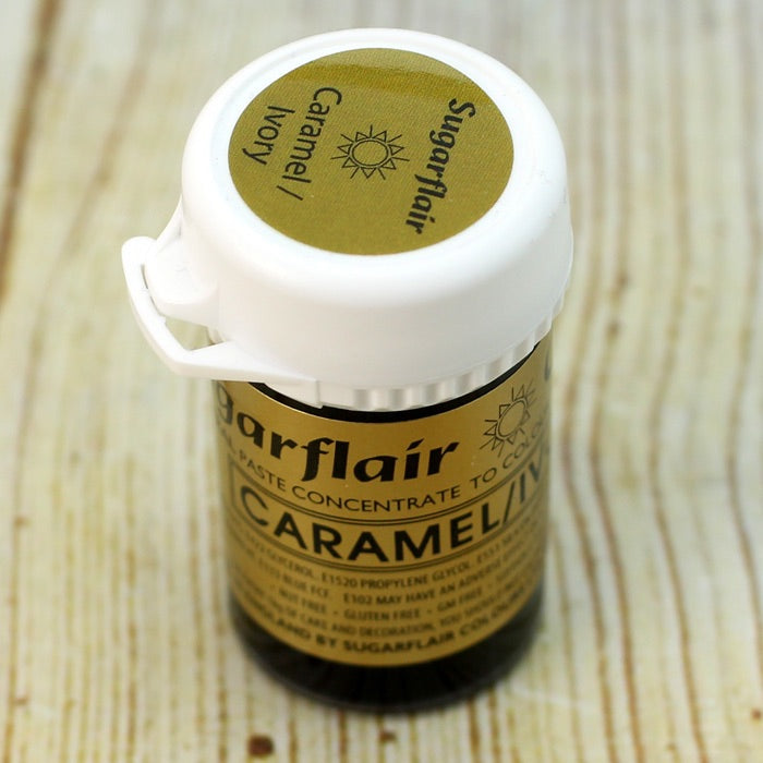 Caramel /Ivory SugarFlair Gel paste