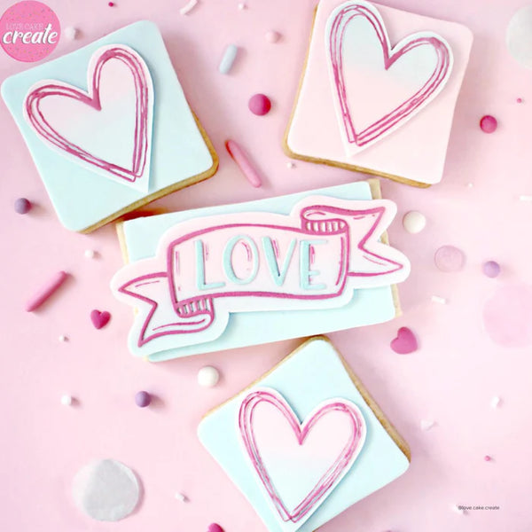 Large Square Cookie Cutter - Sweet Stamp