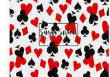 Playing Cards Cake Wrap Edible Image