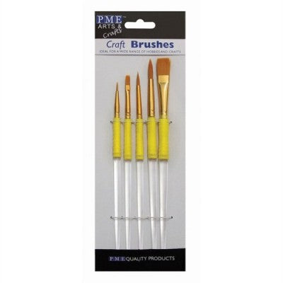 PME Craft Paint Brushes Set 5