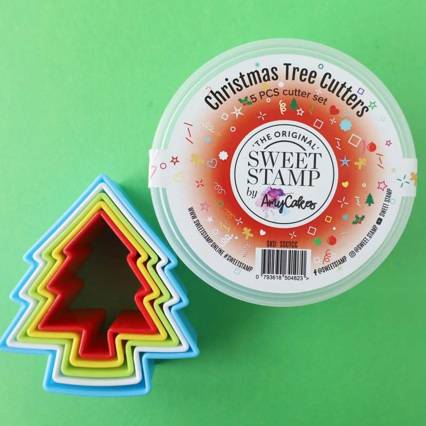 Tree Cutter Set 5 Pcs - SWEET STAMP