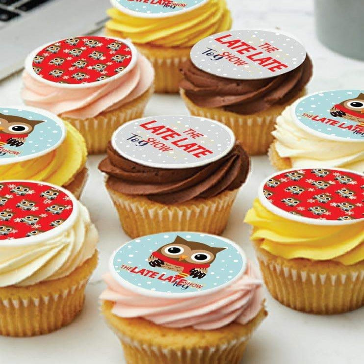 The Late Late Toy Show Edible Toppers - (20 toppers)