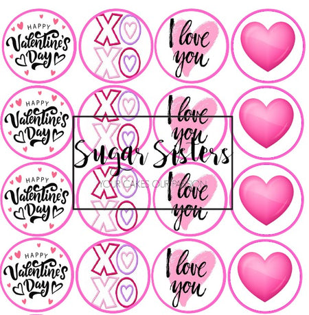 Baby Pink Foil Cupcake Cases Pk 24