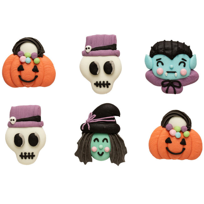 Sugar Horrors Sugar Decorations Pk 6