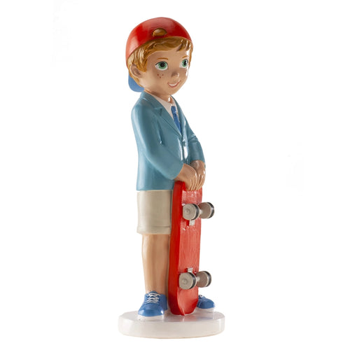 Communion Boy with Skateboard  16cm