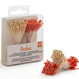 Pearl Orange/ Pearl White Stamens 288pcs