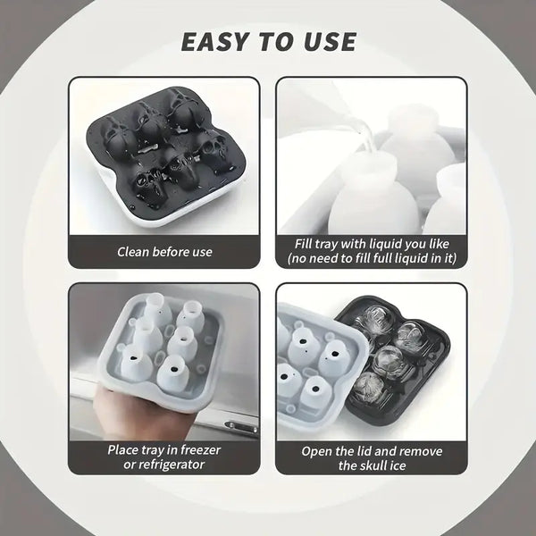 SUGAR SISTERS - 3D Skull Mould