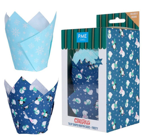 Frosty Tulip Cases Pk 24