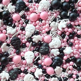 SUGAR SISTERS - Pretty & Pink Spooks Sprinkle Mix 80g