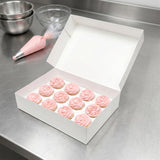 12s/ 24s  White Cupcake Boxes (No Window)