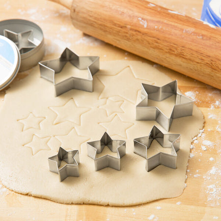 Cake Star Plunger Cutter Large Star Set 3