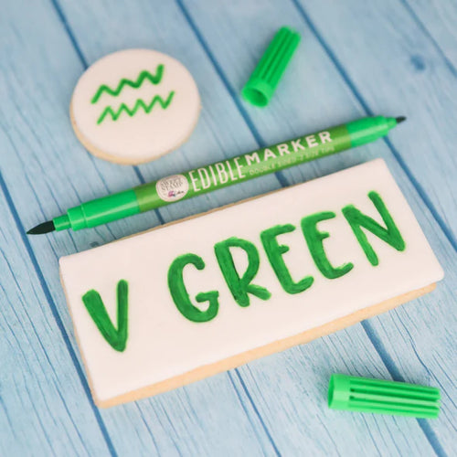 Edible Marker Vibrant Green Matt