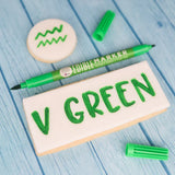 Edible Marker Vibrant Green Matt