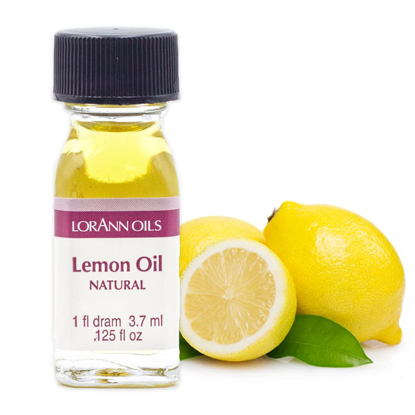 Lorann Super Strength Flavour Lemon Oil 3.7ml