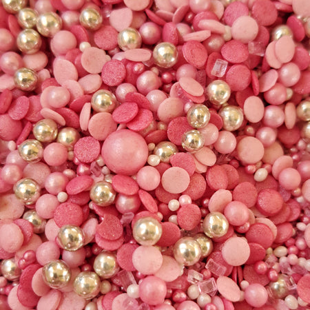 SUGAR SISTERS - Glimmer Confetti Pinks Mix  70g