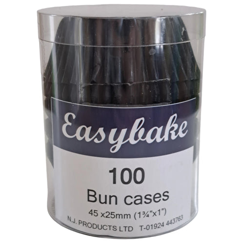 Easybake Black Buncases Pk 100