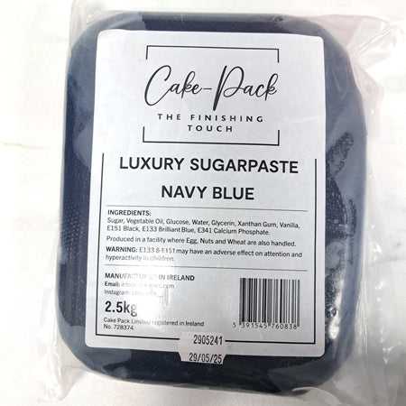 Denim Blue  Sugar Paste  250g Funcakes