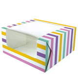 Bold Stripes Cake Box - 10