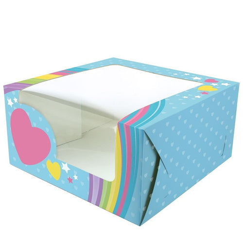 Rainbow Cake Box - 10" X 5"