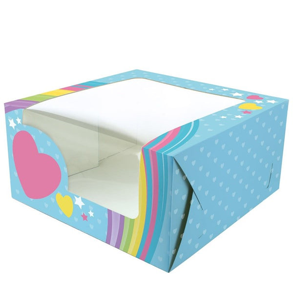 Rainbow Cake Box - 10" X 5"
