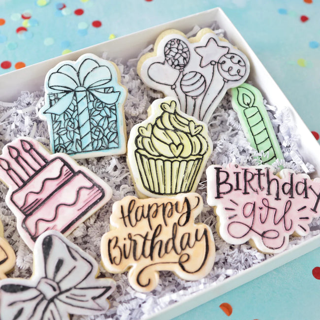Birthday Candles OUTboss STAMP N CUT