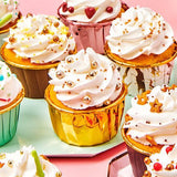 Baking cups Metallic Silver Pk 50 - WILTON