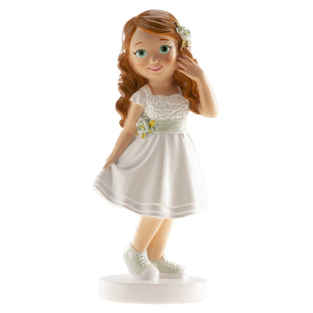 Communion Girl with short Dress 16.5cm