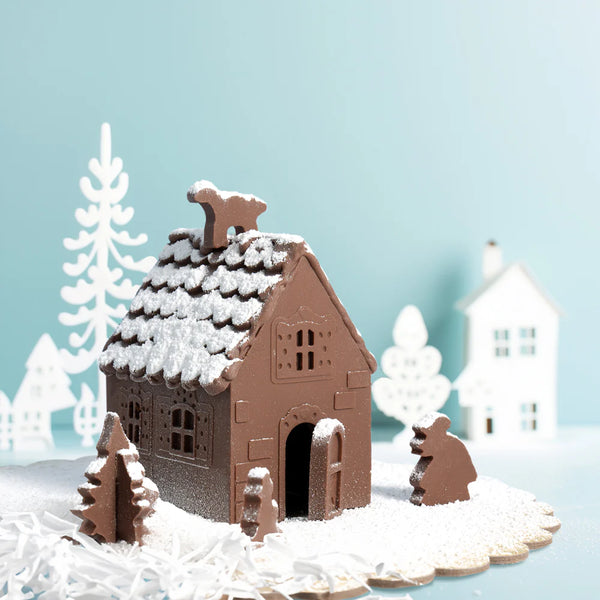 SUGAR SISTERS - Gingerbread Chocolate House Mould