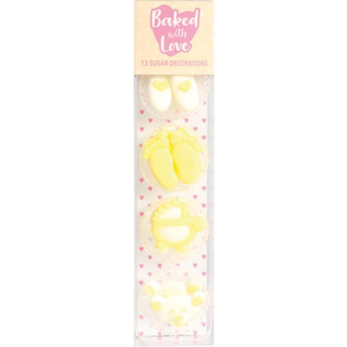 Sugar Decoration Baby Lemon  Pk 8