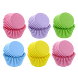 Cupcake Cases Pastel Rainbow Pk 300