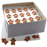 Gingerbread Man Sugar Decorations Pk 60