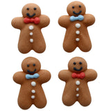 Gingerbread Man Sugar Decorations Pk 60