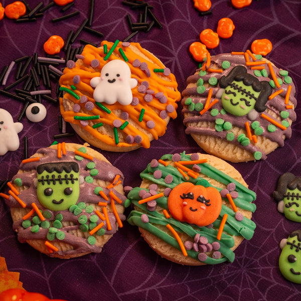 Sugar Decorations Cute Halloween Pk 12