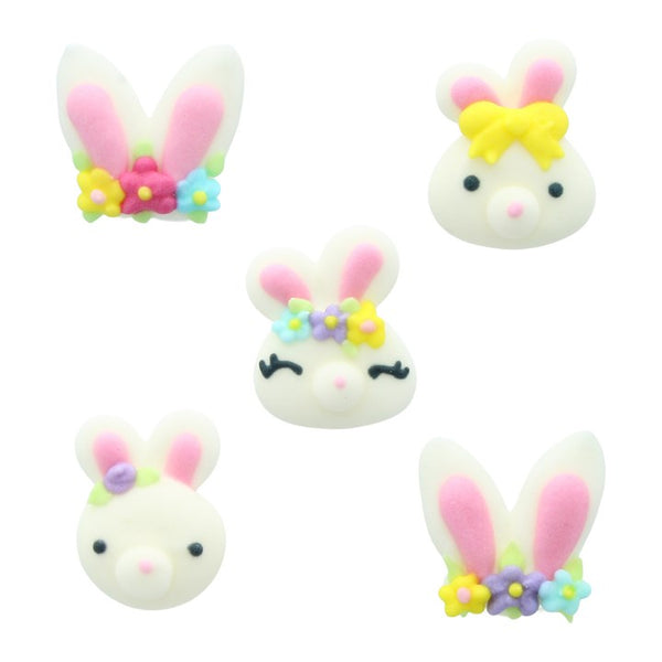 Bunny Collection Sugar Decorations Pk 200