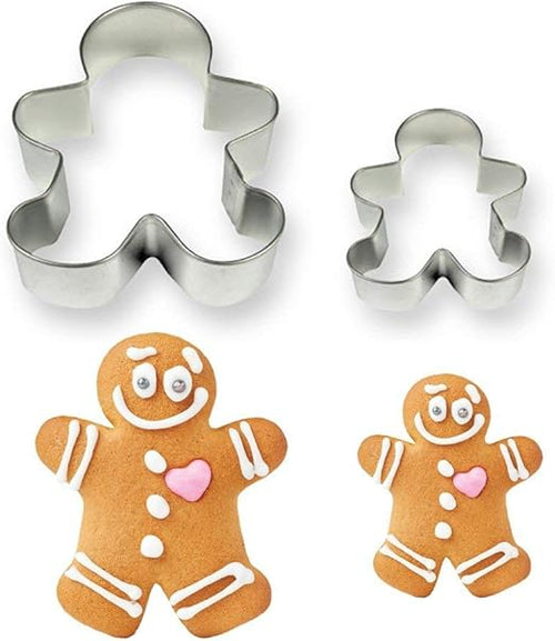 Gingerbread Man Cookie Cutter Set 2 PME